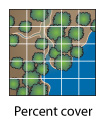 percent cover